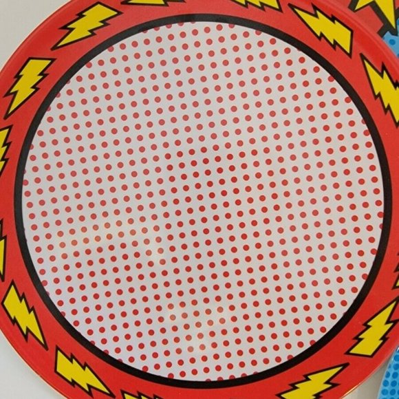 BooginHead BAM Cool Comic Style Melamine Plate set - Picture 4 of 5